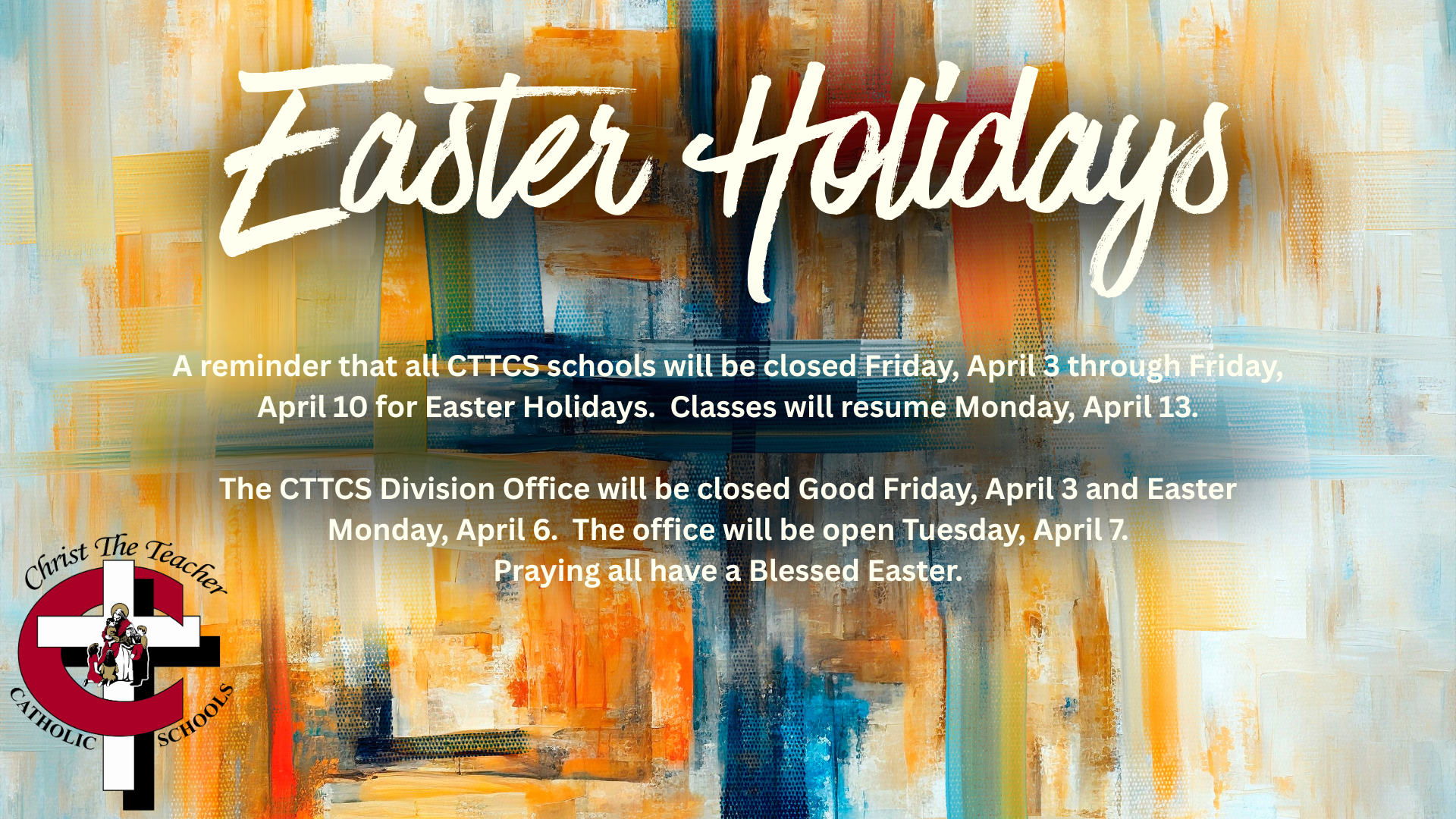 Easter Holidays 25 26