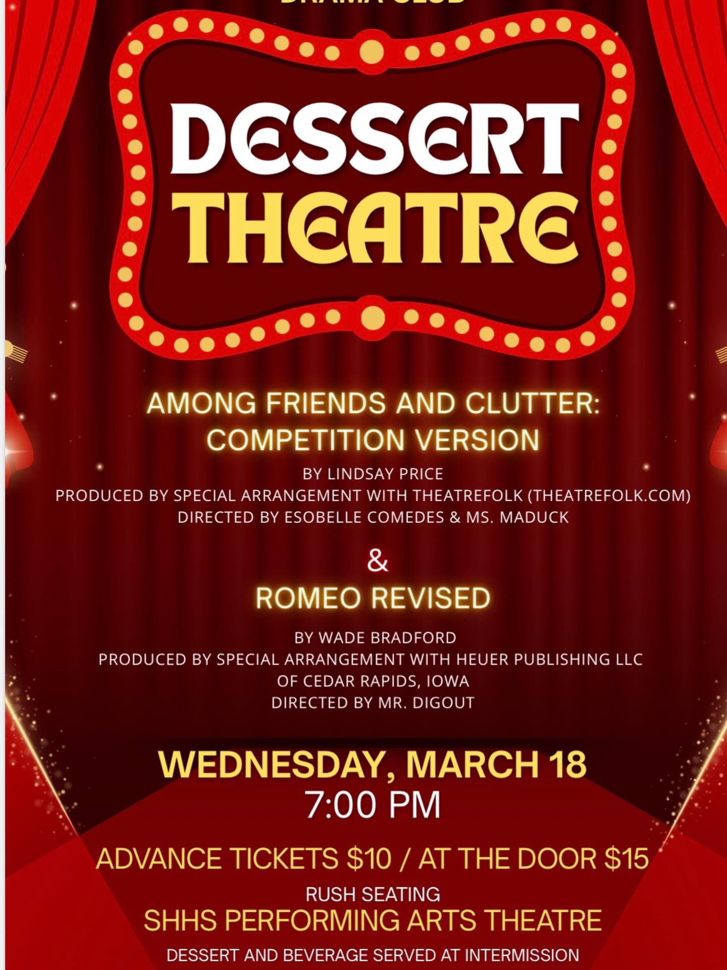 Dessert Theatre